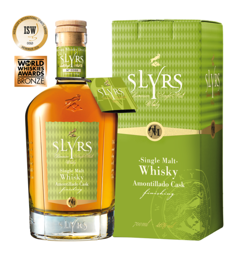 SLYRS Single Malt Whisky Amontillado Cask Finish 46% vol.