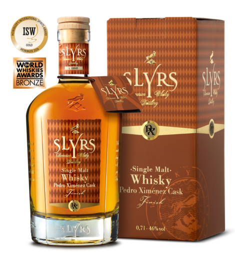 SLYRS Single Malt Whisky Pedro Xim&eacute;nez Cask Finish 46% vol.